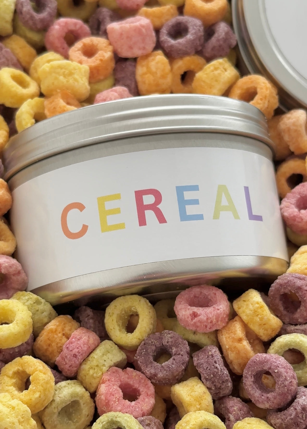 CEREAL - CANDLE TIN