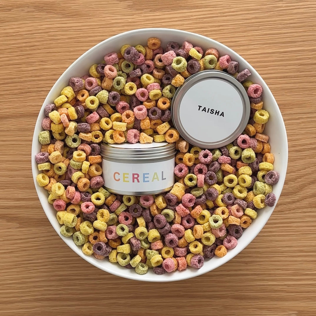 CEREAL - CANDLE TIN