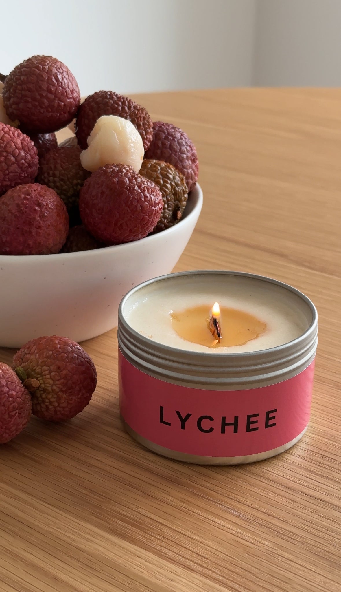 LYCHEE - CANDLE TIN