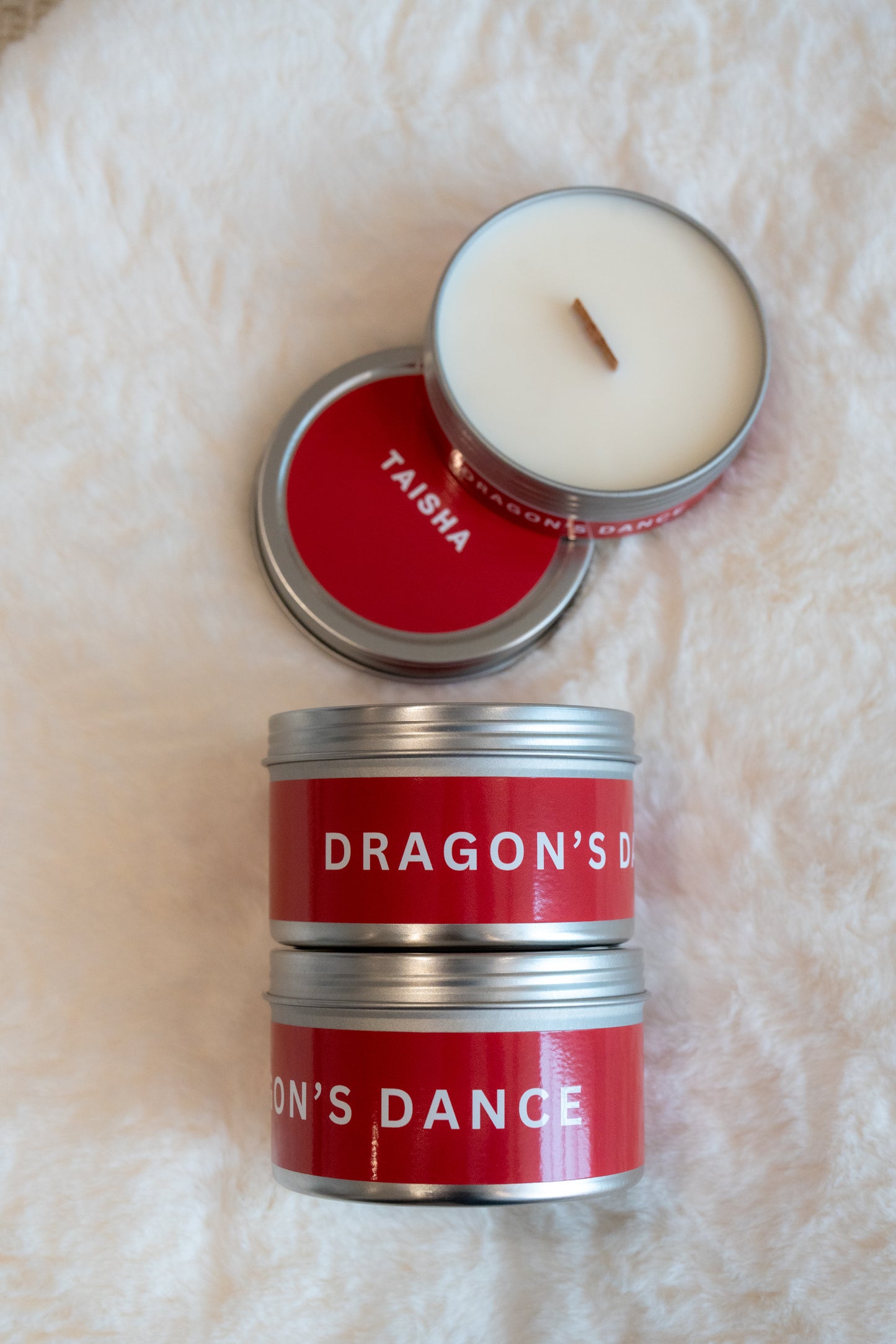 DRAGON'S DANCE - CANDLE TIN