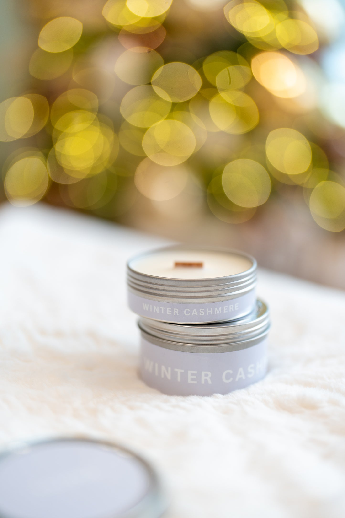 WINTER CASHMERE - CANDLE TIN