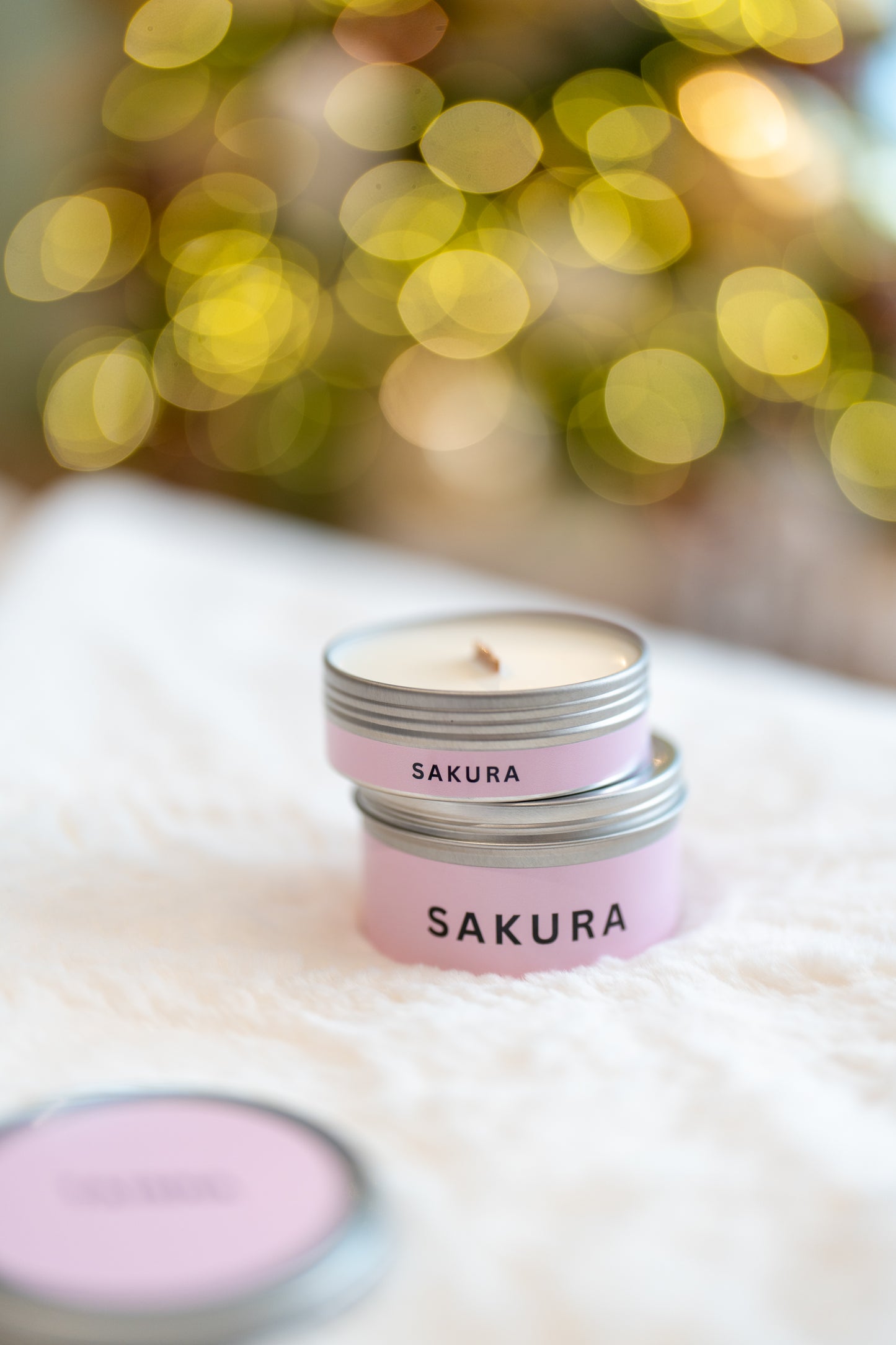 SAKURA / CHERRY BLOSSOM - CANDLE TIN