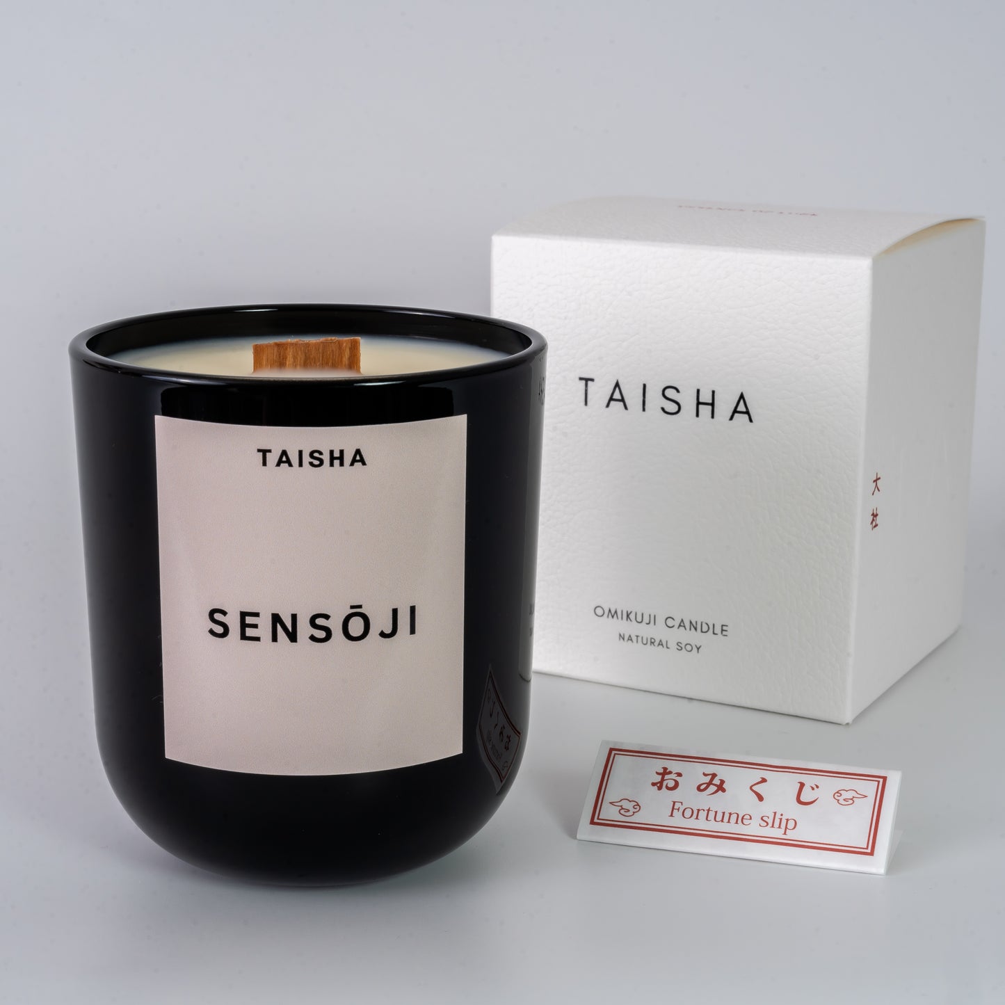 SENSOJI / BURNING INCENSE - CANDLE JAR