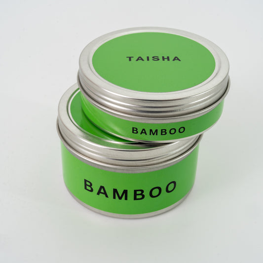 BAMBOO - CANDLE TIN