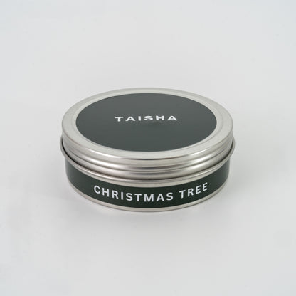 CHRISTMAS TREE - CANDLE TIN