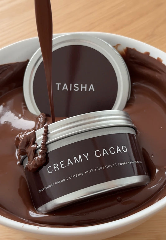 CREAMY CACAO - CANDLE TIN