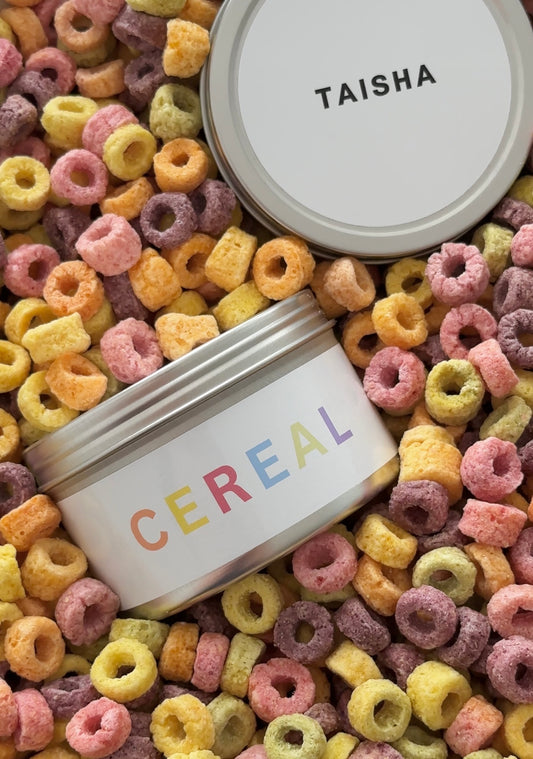 CEREAL - CANDLE TIN