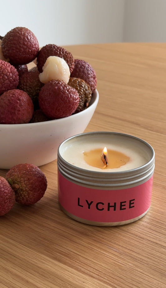 LYCHEE - CANDLE TIN