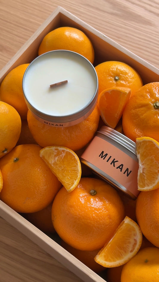 MIKAN / ORANGE BLOSSOM - CANDLE TIN