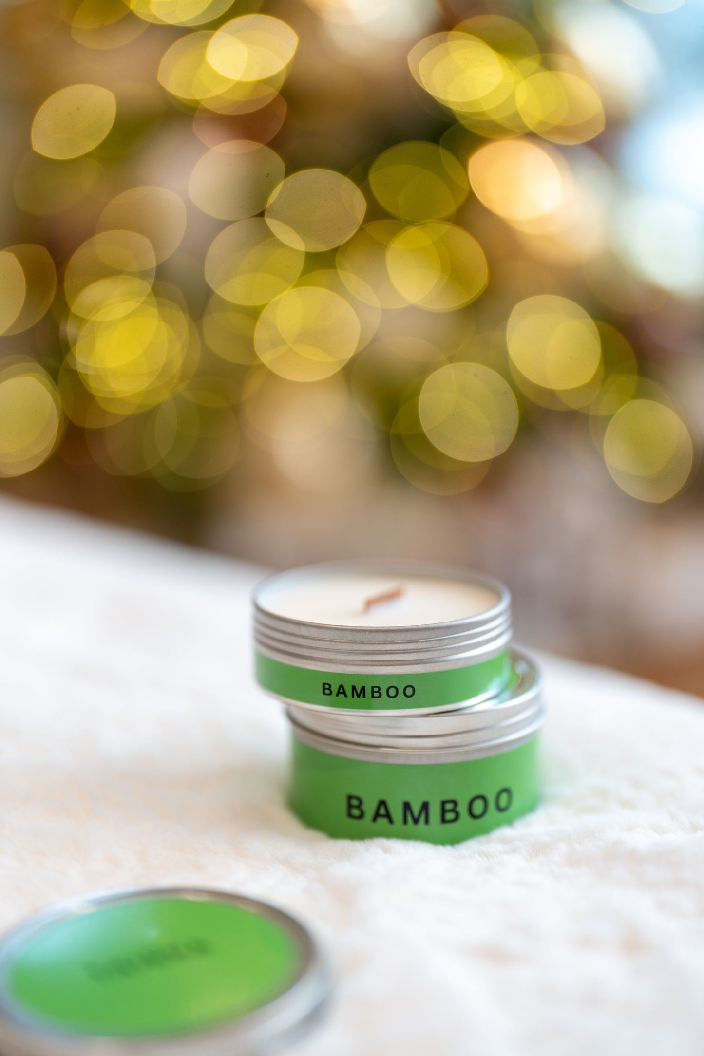 BAMBOO - CANDLE TIN